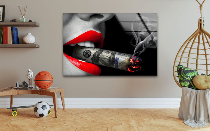 Business Character Glass Wall Art photo print on glass, prints on glass wall art

