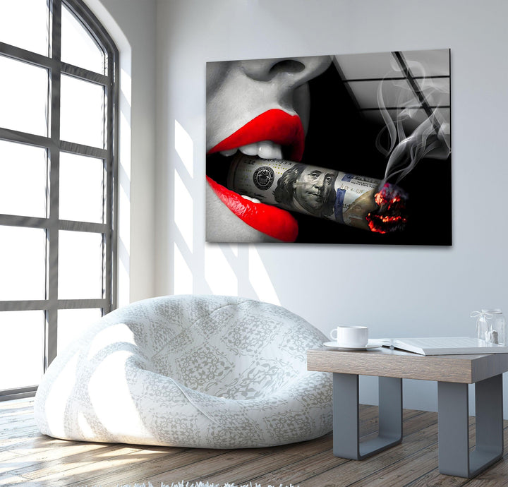 Business Character Glass Wall Art large glass photo prints, glass wall photos
