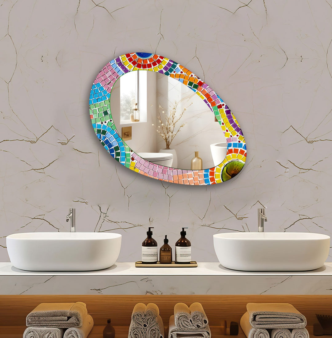 Stylish wall mirrors designed with sleek frames to elevate the aesthetic of any room
