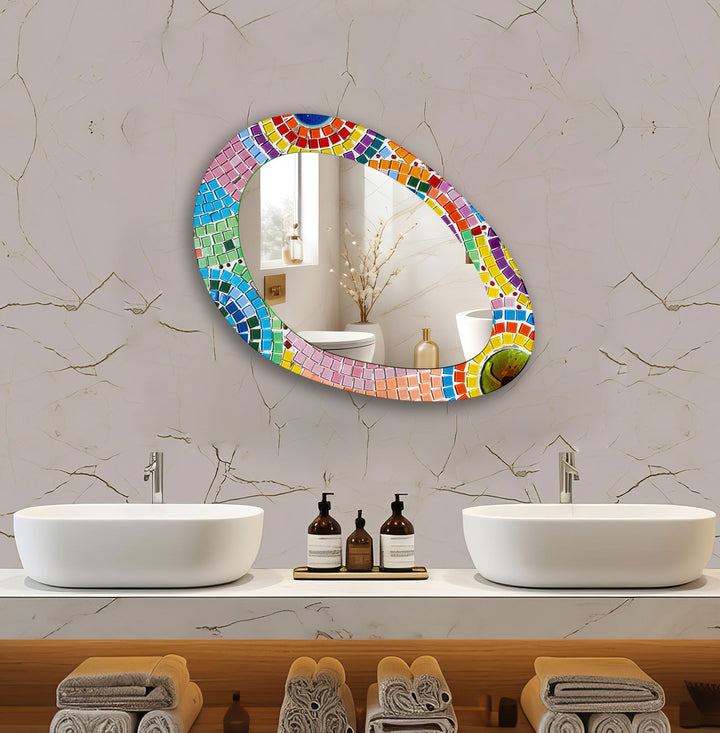 Stylish wall mirrors designed with sleek frames to elevate the aesthetic of any room
