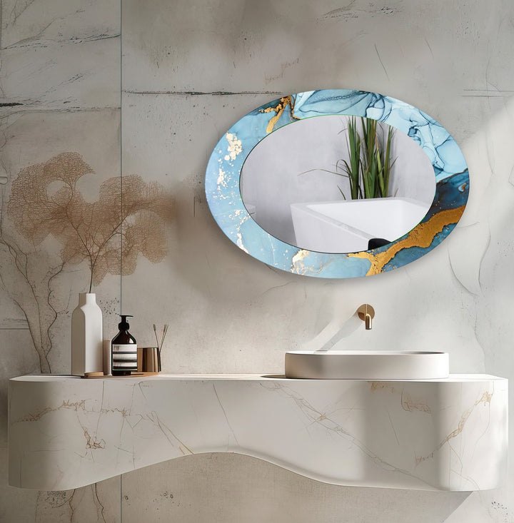Mirrored wall art showcasing creative shapes and patterns to elevate your wall decor

