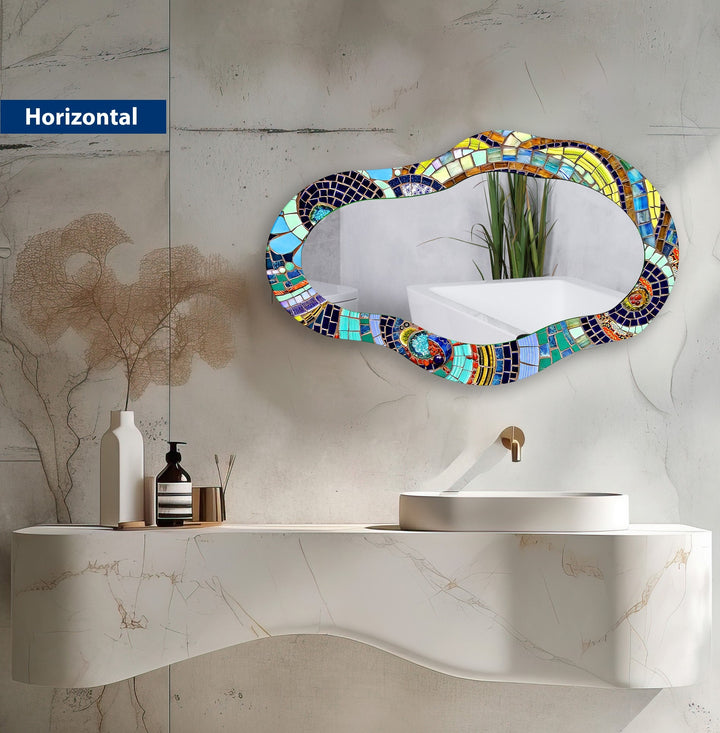 Wall mirrors featuring intricate patterns for a decorative piece that transforms your space
