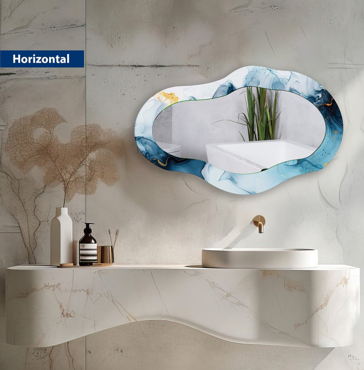 Decorative wall mirror blending timeless charm with contemporary style for versatile decor
