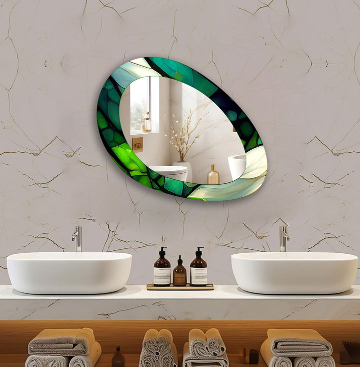 Stylish wall mirrors designed with sleek frames to elevate the aesthetic of any room
