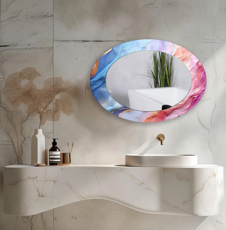 Wall mirrors featuring sleek lines and creative frames to bring modern charm to your decor
