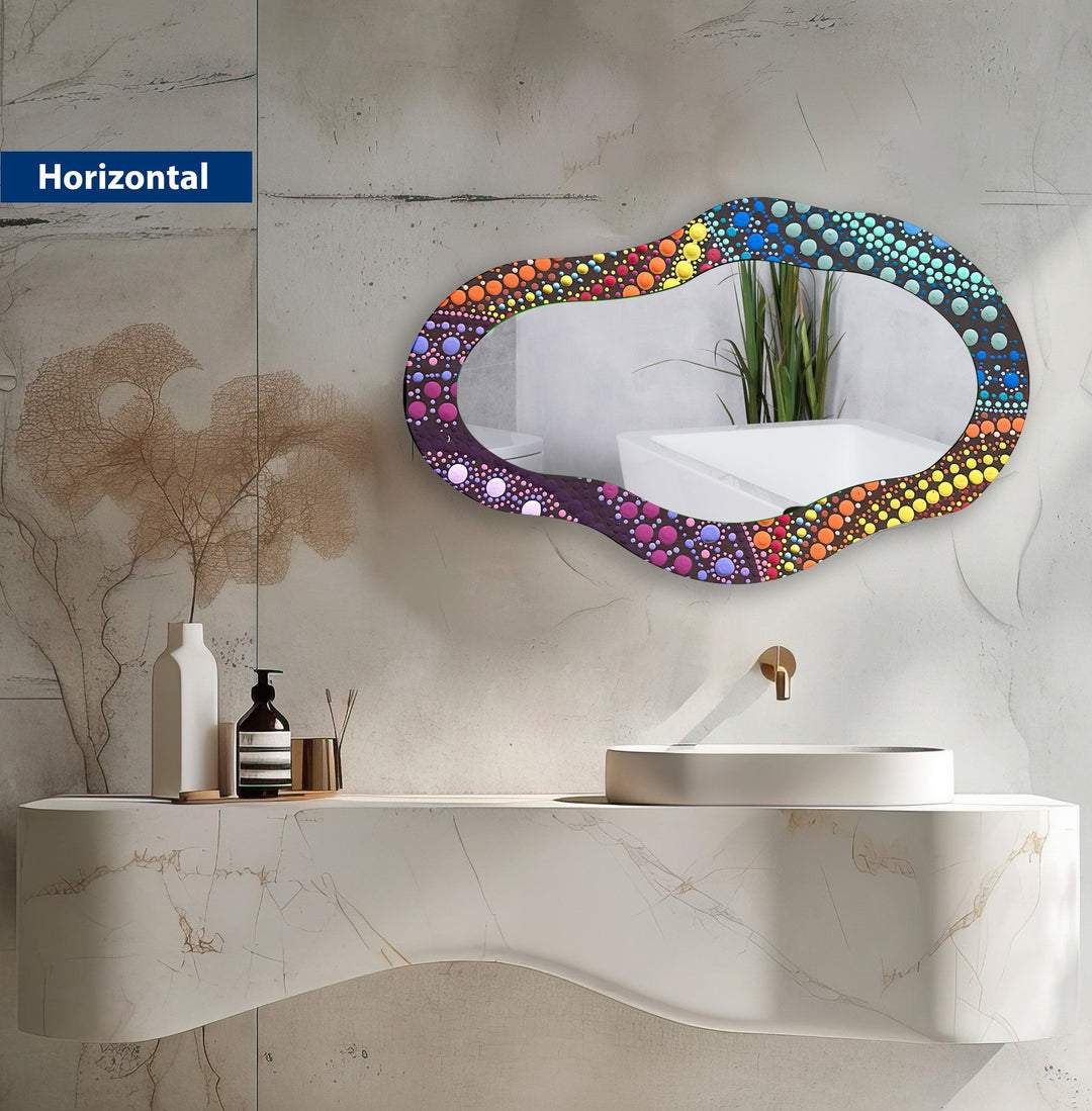 Wall mirrors featuring intricate designs to add depth and light to your living space
