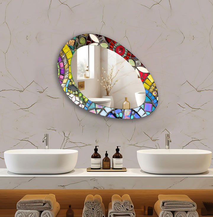 Mirror wall art showcasing intricate designs that enhance the sophistication of your walls
