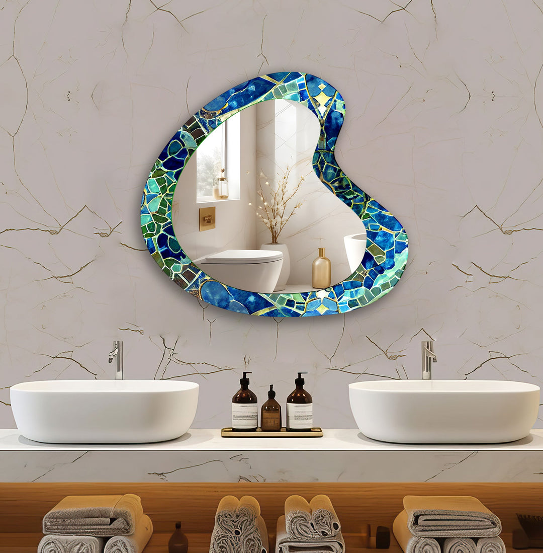 Mirror wall art showcasing intricate designs that enhance the sophistication of your walls
