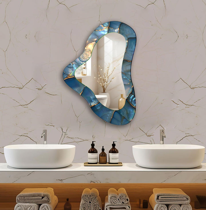 Wall mirrors featuring intricate patterns for a decorative piece that transforms your space
