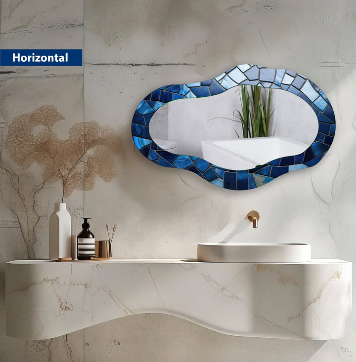 Mirrored wall art showcasing creative shapes and patterns to elevate your wall decor
