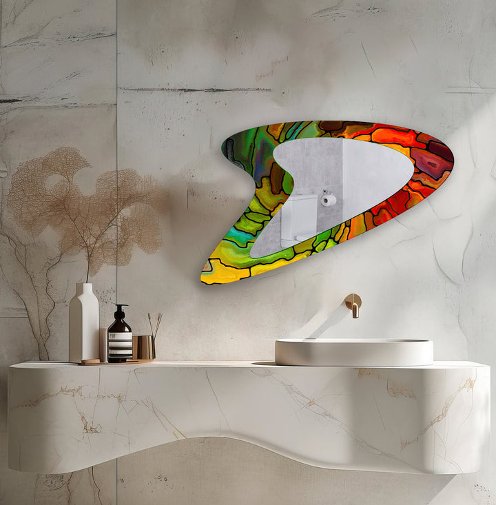 Mirror wall art showcasing intricate designs that enhance the sophistication of your walls
