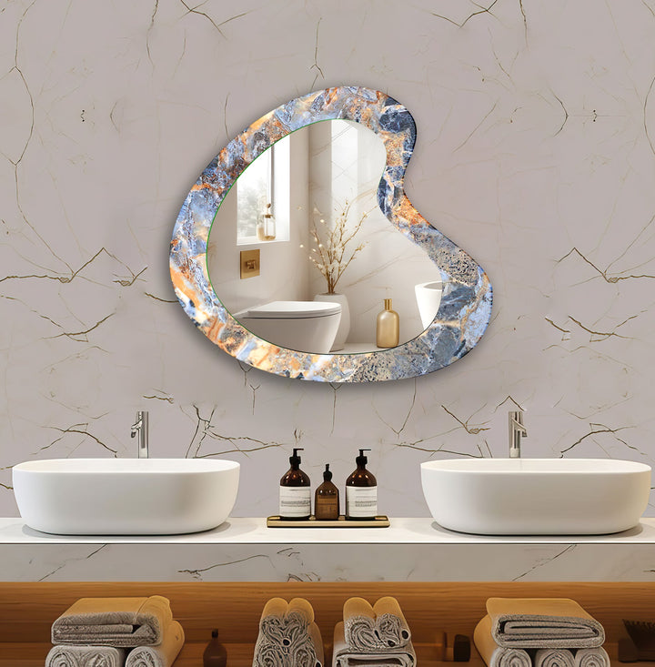 Wall mirrors featuring intricate patterns for a decorative piece that transforms your space
