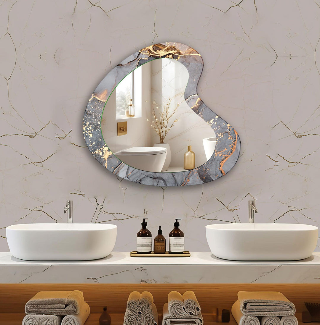 Stylish wall mirrors designed with sleek frames to elevate the aesthetic of any room
