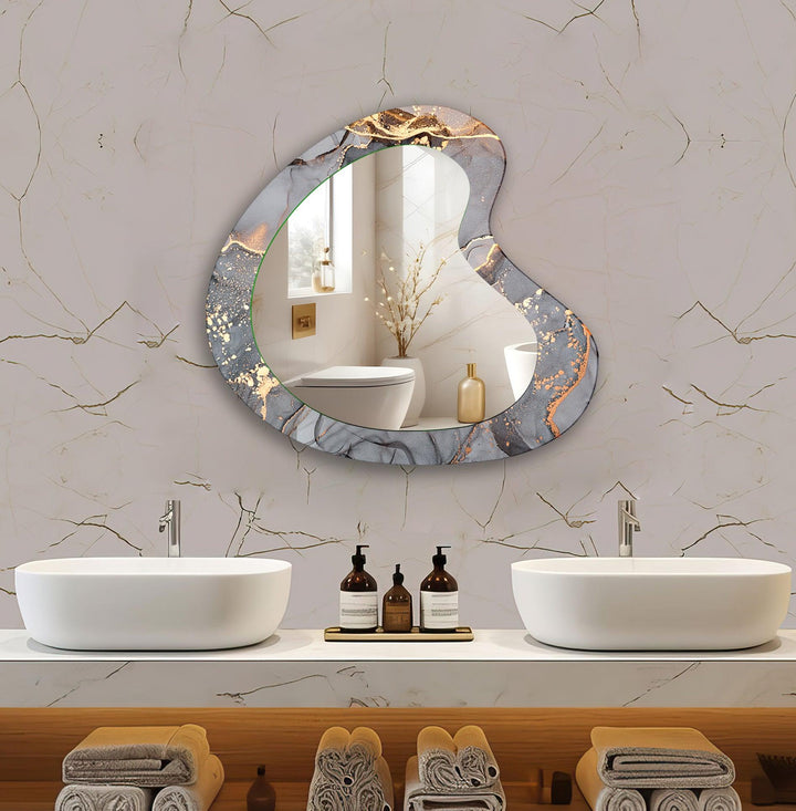 Stylish wall mirrors designed with sleek frames to elevate the aesthetic of any room
