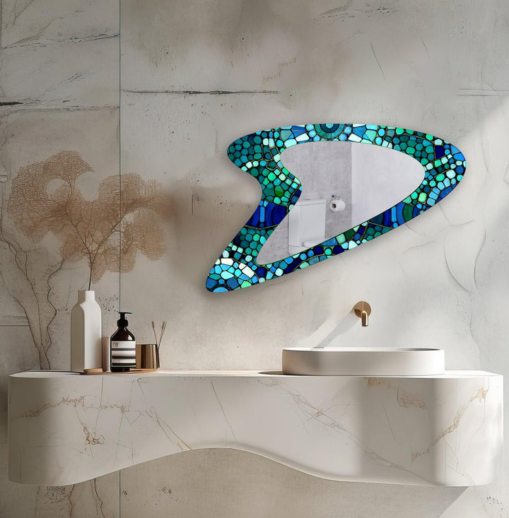 Decorative wall mirror showcasing minimalist elegance for a timeless addition to any room
