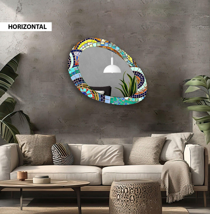 Wall mirrors featuring intricate designs to add depth and light to your living space
