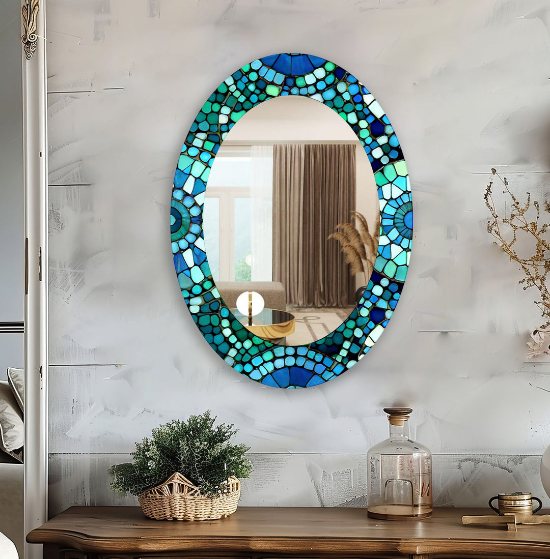 Mirror wall decor with creative frames and reflective details to elevate your home interior
