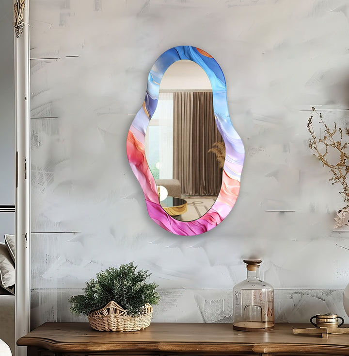 Stylish wall mirrors designed with sleek frames to elevate the aesthetic of any room
