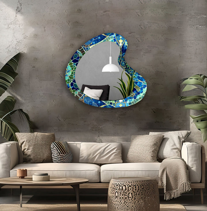 Wall mirrors featuring sleek lines and creative frames to bring modern charm to your decor
