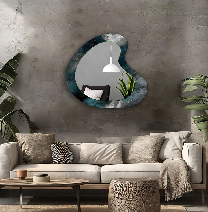 Wall mirrors featuring intricate patterns for a decorative piece that transforms your space
