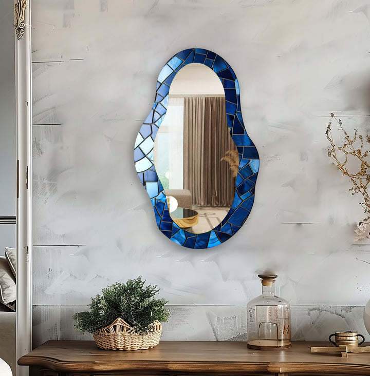 Mirror wall decor with bold designs that serve as a stunning focal point in any room
