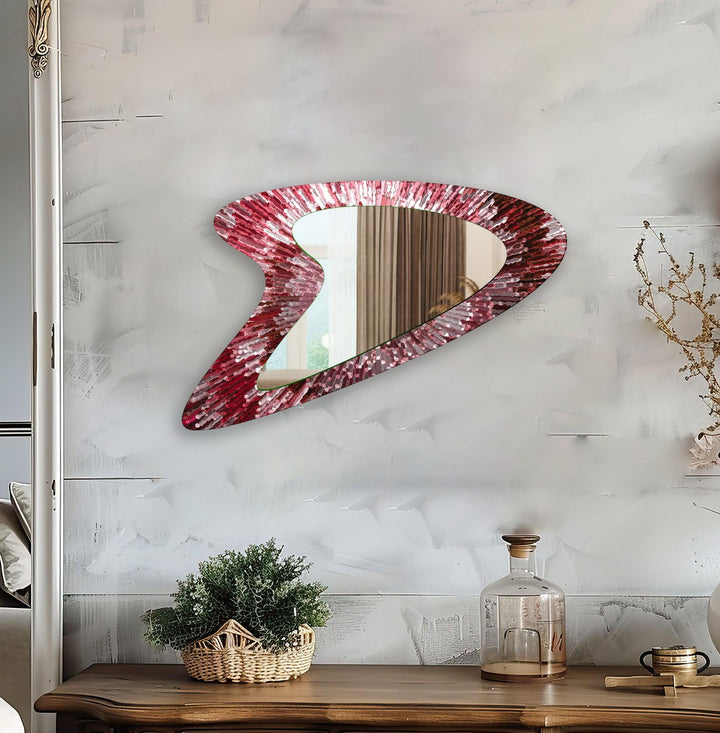 Wall mirrors featuring intricate designs to add depth and light to your living space

