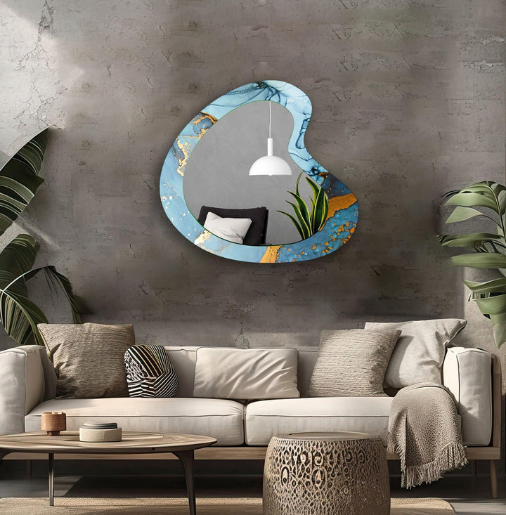 Stylish wall mirrors designed with sleek frames to elevate the aesthetic of any room
