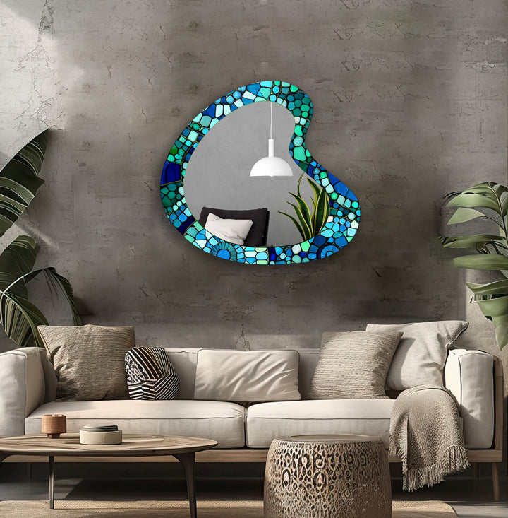 Stylish wall mirrors with bold and sleek frames to elevate the decor of any room
