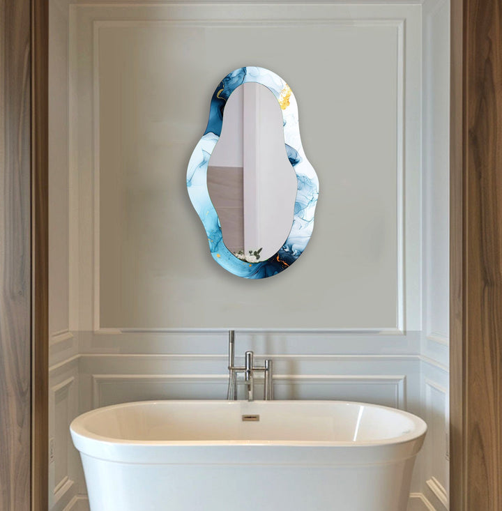 Mirrored wall art showcasing creative shapes and patterns to elevate your wall decor
