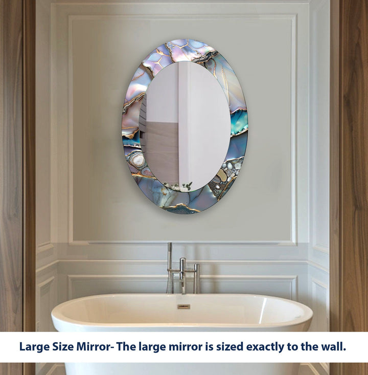 Mirror wall art inspired by geometric designs, adding sophistication to any decor style
