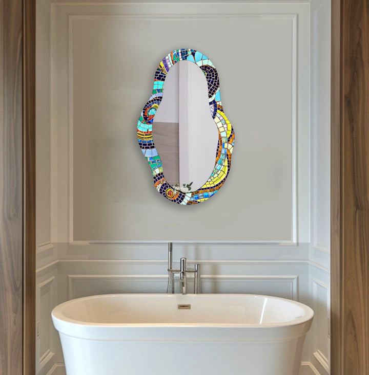 Stylish wall mirrors crafted with clean lines to complement modern interiors
