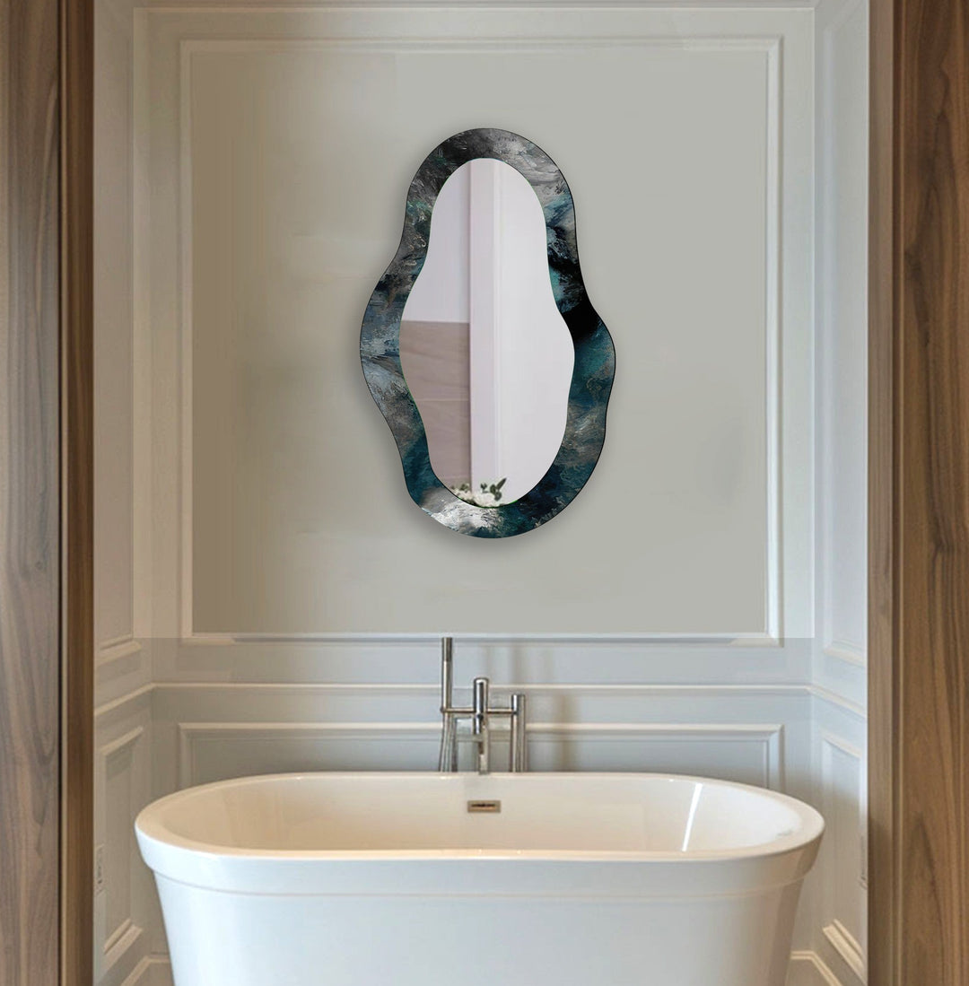 Wall mirrors featuring sleek lines and creative frames to bring modern charm to your decor
