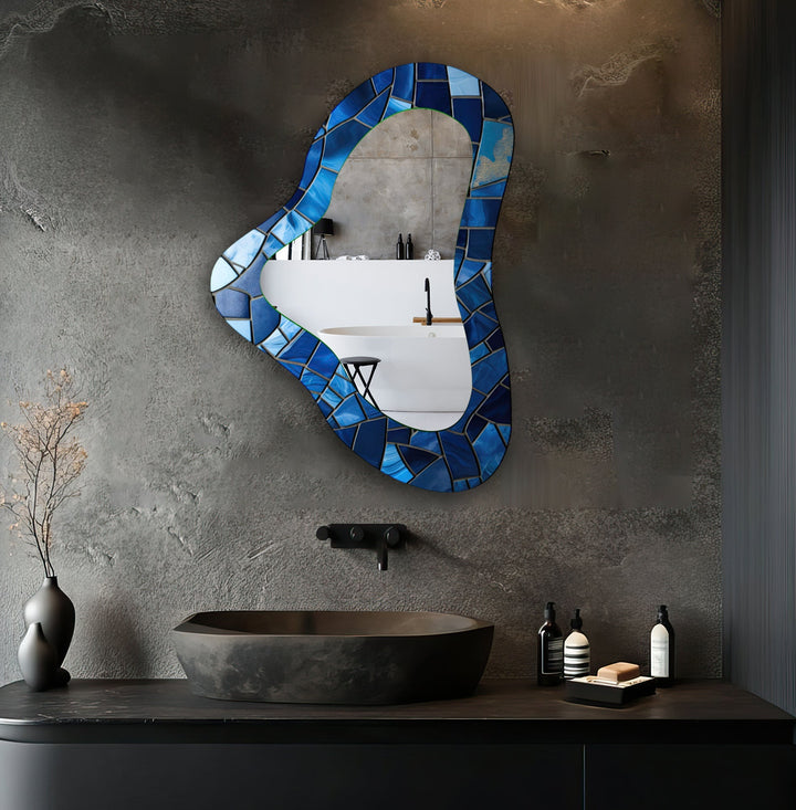 Stylish wall mirrors with bold and sleek frames to elevate the decor of any room
