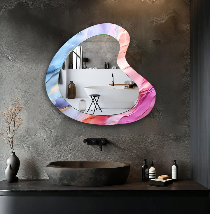 Decorative wall mirror featuring elegant details to enhance your home’s ambiance
