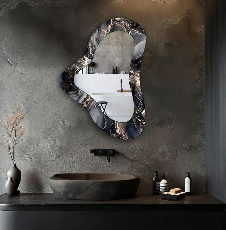 Decorative wall mirror showcasing minimalist elegance for a timeless addition to any room
