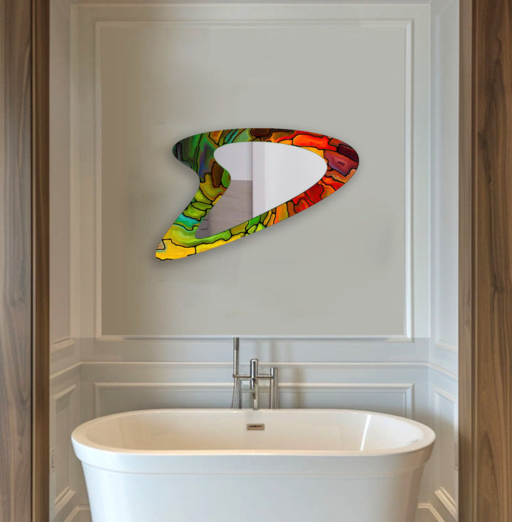 Stylish wall mirrors with bold and sleek frames to elevate the decor of any room
