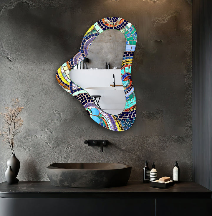 Stylish wall mirrors designed to reflect light and create depth in any room
