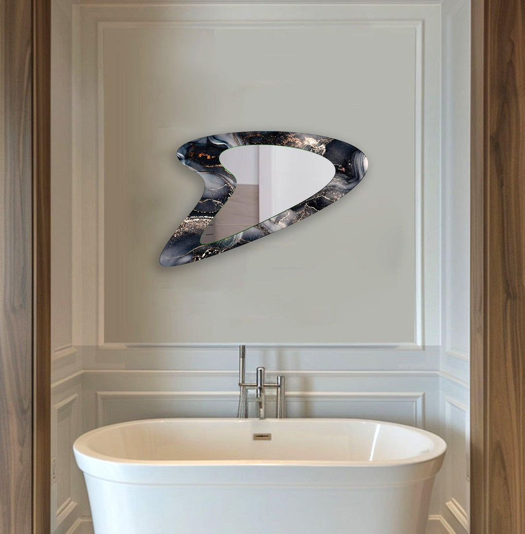 Wall mirrors featuring intricate patterns for a decorative piece that transforms your space

