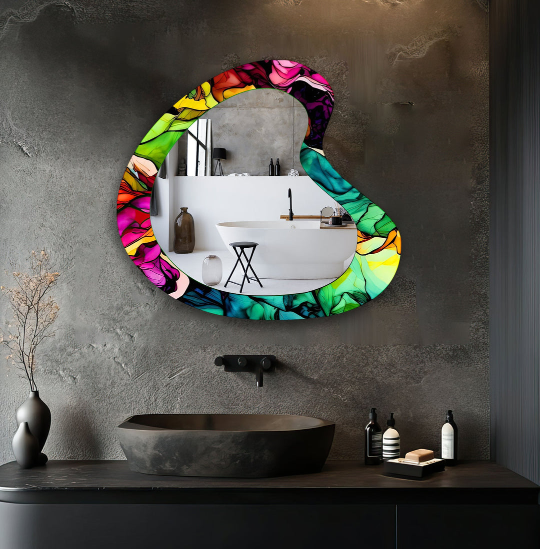 Wall mirrors featuring intricate patterns for a decorative piece that transforms your space
