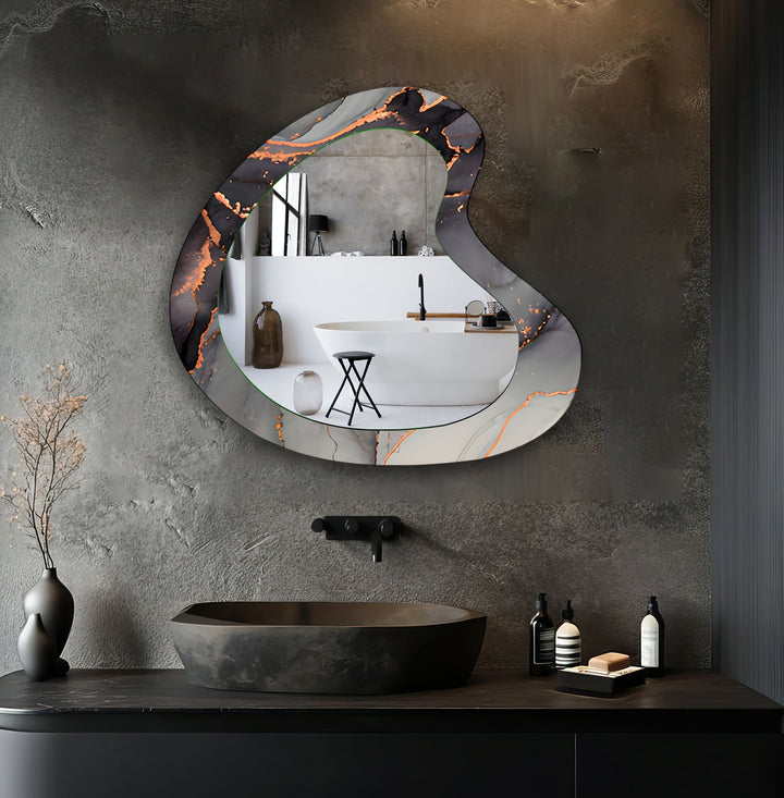 Stylish wall mirrors featuring sleek and modern frames for a sophisticated look
