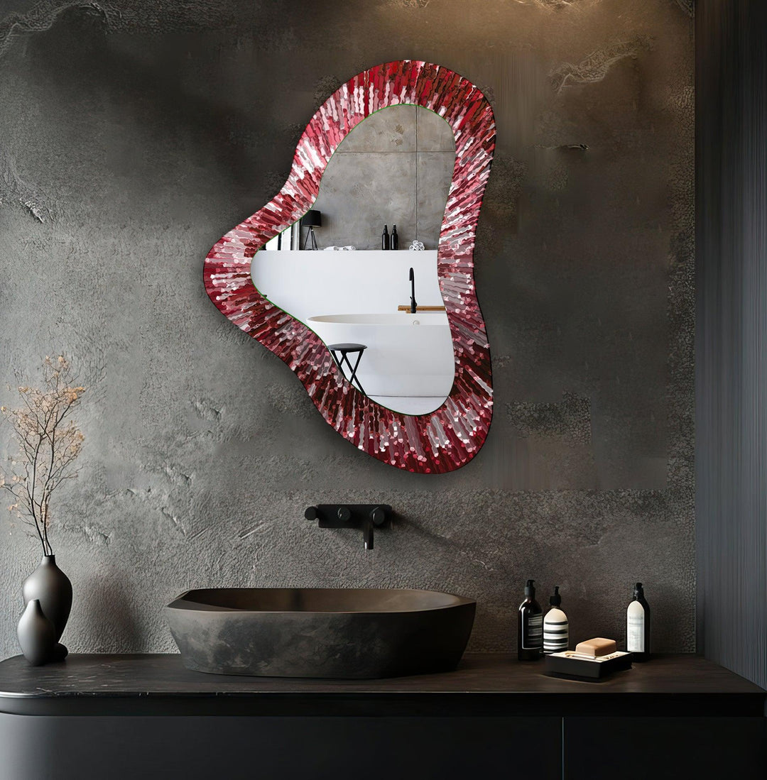 Mirror wall art showcasing intricate designs that enhance the sophistication of your walls
