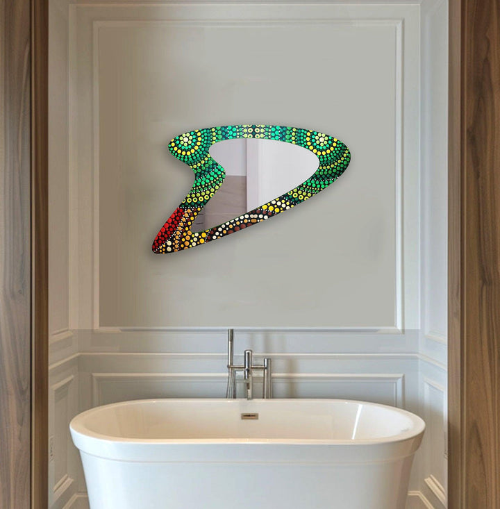 Stylish wall mirrors with bold and sleek frames to elevate the decor of any room
