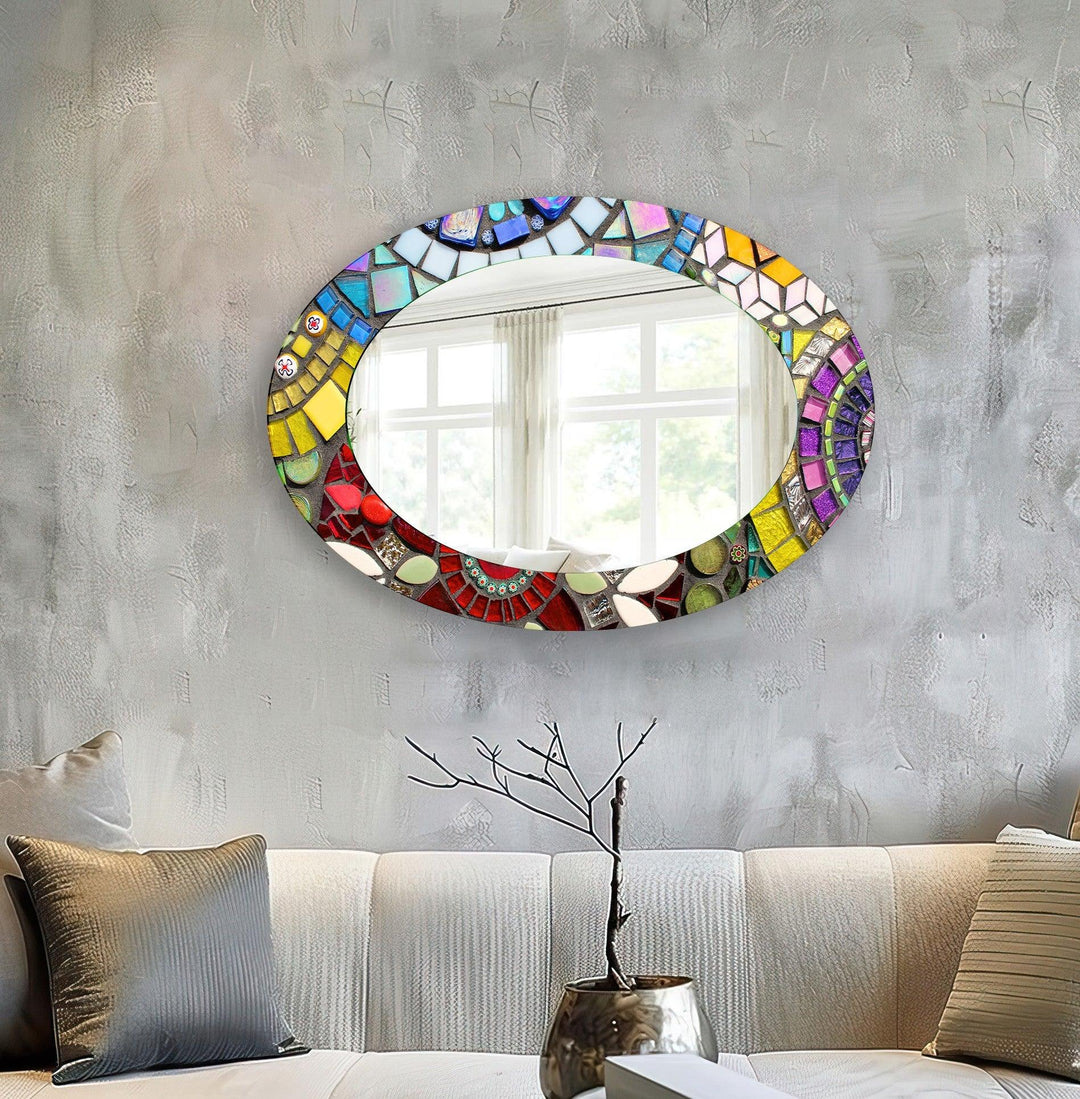 Mirror wall art showcasing intricate designs that enhance the sophistication of your walls
