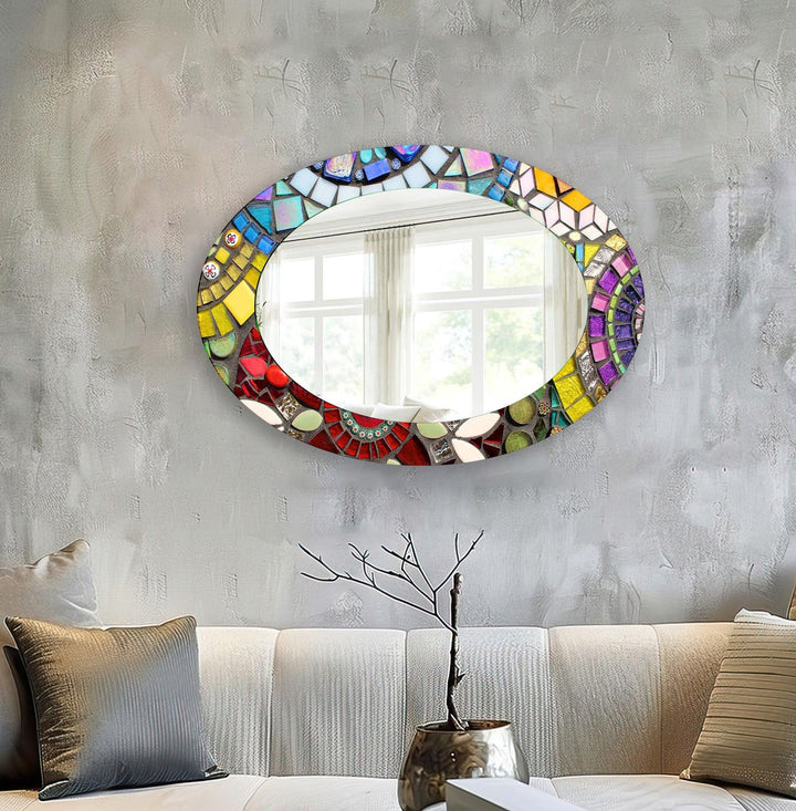 Mirror wall art showcasing intricate designs that enhance the sophistication of your walls
