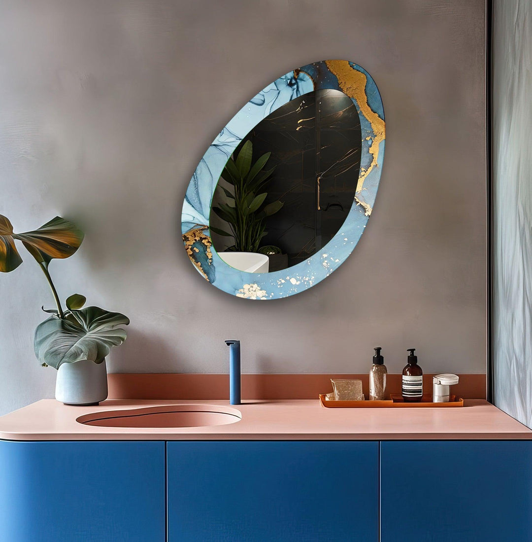 Wall mirrors featuring sleek lines and creative frames to bring modern charm to your decor
