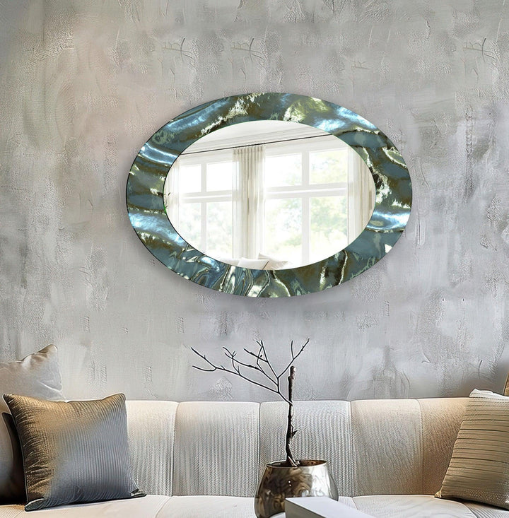 Wall mirrors featuring intricate patterns for a decorative piece that transforms your space
