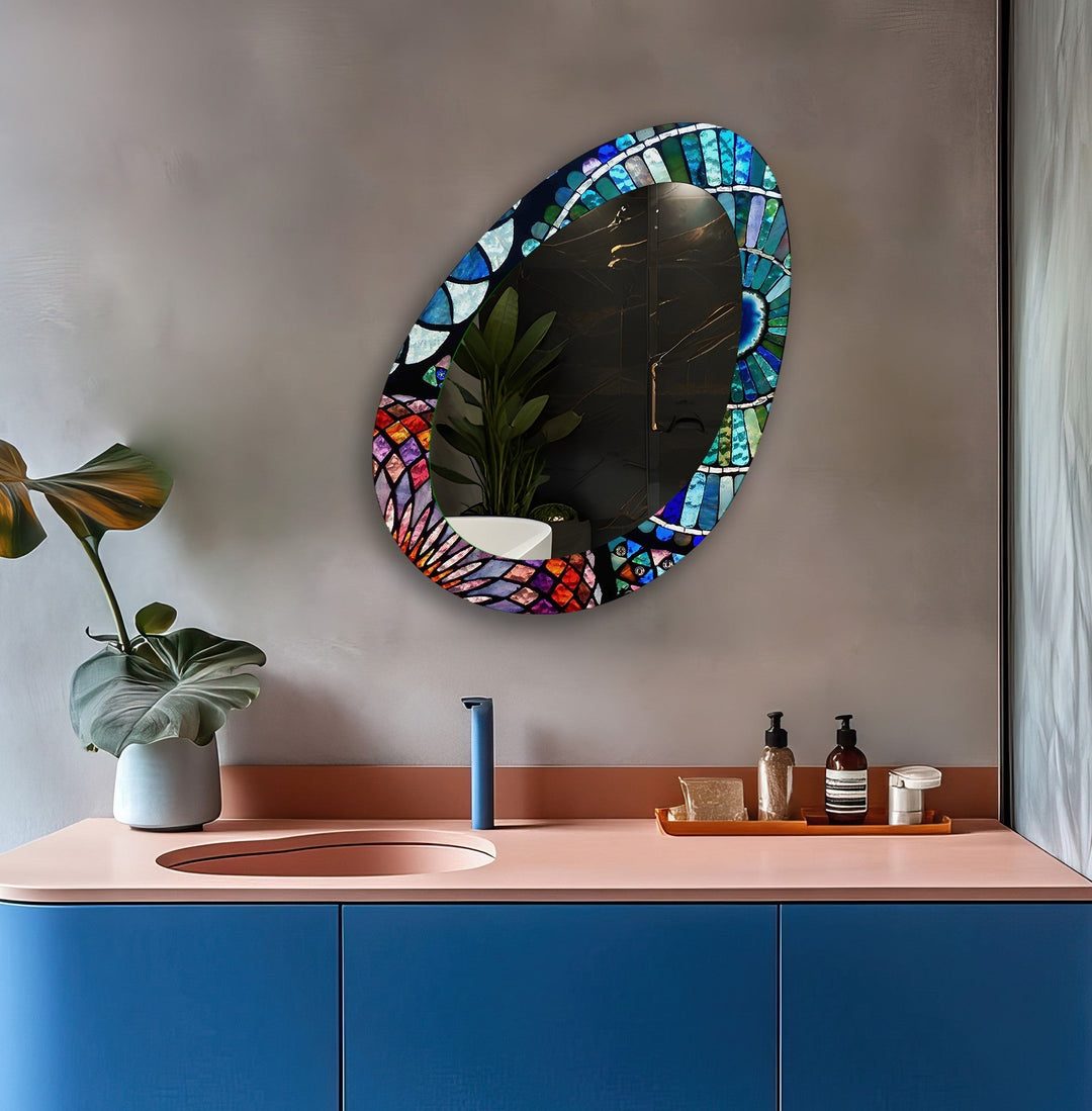 Decorative wall mirror showcasing minimalist elegance for a timeless addition to any room
