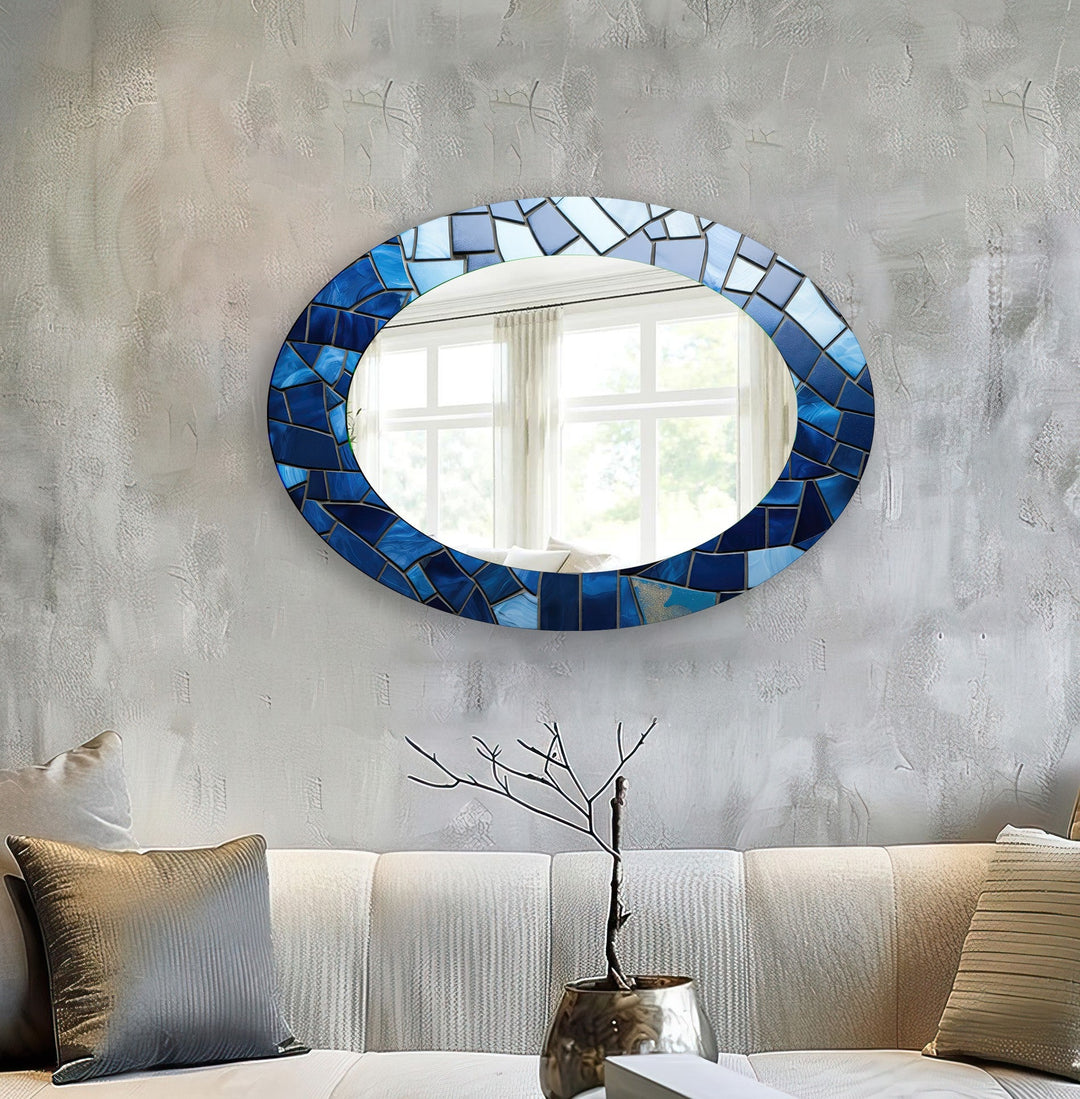 Stylish wall mirrors designed to reflect light and create depth in any room
