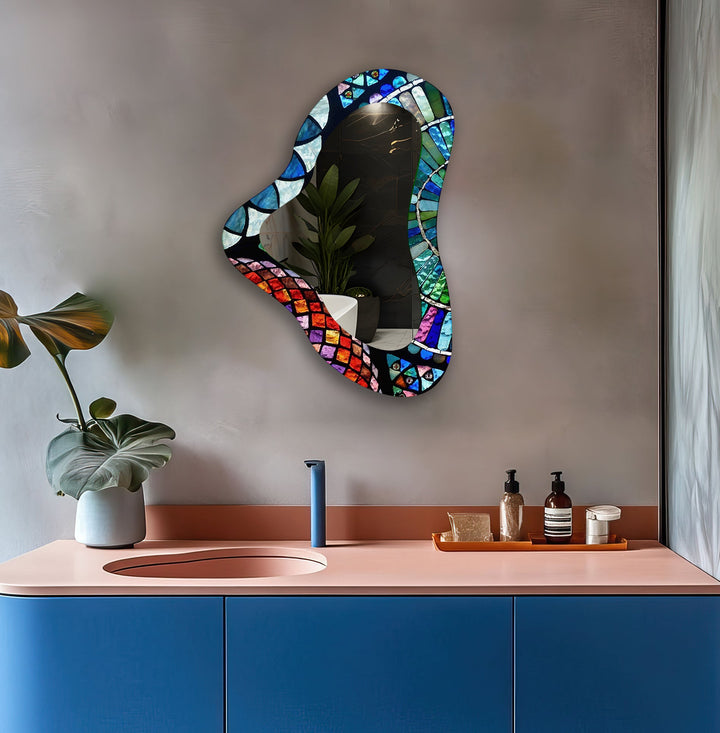 Wall mirrors featuring sleek lines and creative frames to bring modern charm to your decor
