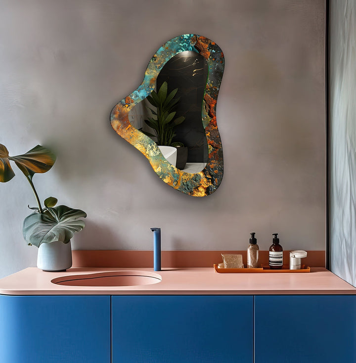 Wall mirrors featuring sleek lines and creative frames to bring modern charm to your decor
